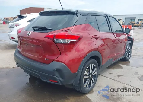 2020 Nissan Kicks Sv Xtronic Cvt from USA, damaged, VIN 3N1CP5CV2LL515489